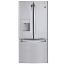 Lg Lfds22520s 22 Cu. Ft. Stainless French Door Refrigerator