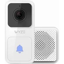 WYZE Wired Video Doorbell,1080P HD, 3:4 Aspect Ratio, 2-Way Audio, Night Vision