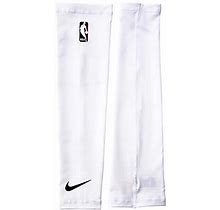 Nike NBA Shooter Sleeve - Pair(White/Black, LXL)