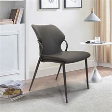 Modern Dining Chairs,Kitchen Chair, Set Of 2 Upholstered Chair - Gray