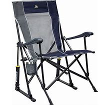 Gci Outdoor Roadtrip Rocker Collapsible Rocking Chair Outdoor Camping Chair, Midnight, One Size