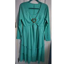 Mint Green Knit Dress Size Xl