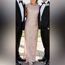 La Valetta Dresses | La Valletta Mother Of The Bride / Groom Formal Pink Gown Size Xs | Color: Pink/Silver | Size: Xs
