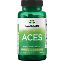 Swanson Dietary Supplements Vitamins A, C, E & Selenium Softgel 60Ct
