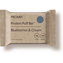 Blueberries & Cream Protein Puff Bars - Protein - Promix Nutrition - No Artificial Anything - The World's Cleanest Supplements & Snacks.