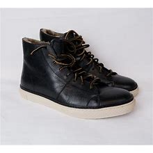 Frye Mens Black Leather Lined Ankle Boot, Size 9.5 - Men | Color: Black | Size: 9.5