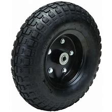 Haul Master 13 in. Pneumatic Tire With Black Hub Item 67467