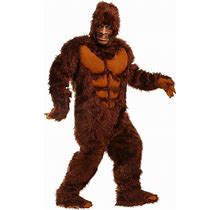 New Bigfoot Costume For Adults Brown/Yellow Small Fun Costumes Men's