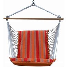 Algoma Sunbrella Soft Comfort Hanging Hammock Chair, Orange