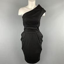 La Petite S Dresses | La Petite S Black Wool Cocktail Dress | Color: Black | Size: Xs