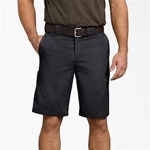 Dickies Men's Relaxed Fit Work Shorts, 11" - Black Size 30 (WR852)