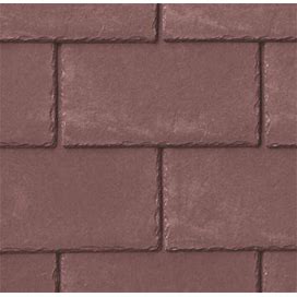 Davinci Roofscapes Inspire Classic Slate Field Tiles Red Rock 6.5 Inch Exposure 25