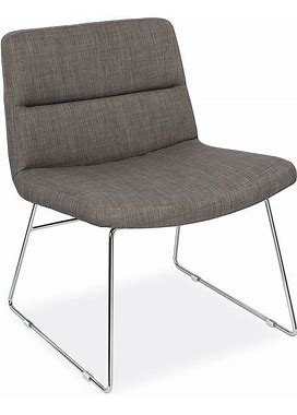 Lounge Guest Chair - Charcoal Gray - ULINE - H-9066