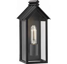 Progress Lighting P560303 Point Dume-Dunemere 14" Tall Outdoor Wall Sconce - Black
