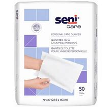 Seni Care 6X9 Inch Cleansing Glove, S-NG50-C41 50/Pk