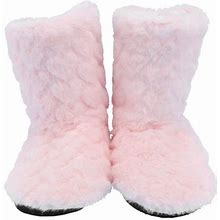 1 Pair High Tube Floor Boots Non-Slip Thickening Dancing Floor Boots Warm Boots
