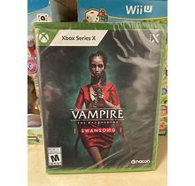 Vampire The Masquerade Swansong Xbox Series X - Brand New Factory Sealed