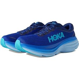 Hoka Men's Bondi 8 Men's Shoes Bellwether Blue/Bluing : 9.5 D - Medium
