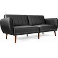 Convertible Sofa Bed Foldable Couch Sleeper With Adjustable Backrest