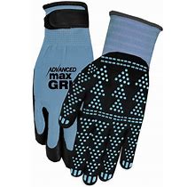 Midwest Quality Gloves, Inc. Unisex Slate Nylon Garden Gloves - Blue - S/M - S/M