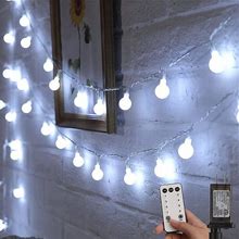 Globe Ball String Lights 100m 330ft 800Leds Fairy String Lights Plug In With 8 Modes Remote Decor For Indoor Outdoor Party Wedding Christmas Tree Gard
