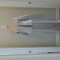 Cachet Dresses | Achet Dress & Jacket | Color: Cream/Silver | Size: 14