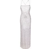 Retrofete - Open-Back Sequined Dress - Women - Nylon - S - Grey