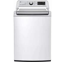 LG WT7300CW 5 Cu.Ft. White Electric Top Load Smart Washer