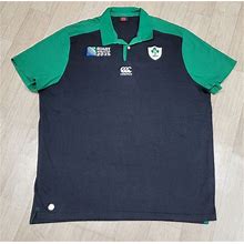 Ireland Rugby World Cup 2015 Canterbury Rugby Alternate Jersey Shirt 4XL