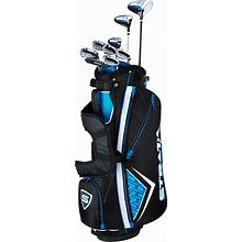 Callaway Golf Men's Strata Complete 12 Piece Package Set (Left Hand, Blue)