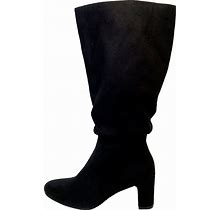 Lifestride Comfort Soft System Support High Heel Wide Calf Women's Boots Sz. 7.5