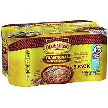 Old El Paso Traditional Refried Beans {16 Oz., 6 Pk.}