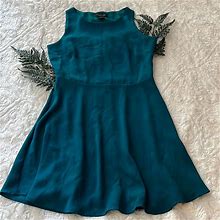 Rachel Zoe Dresses | (3 For $20!) Rachel Zoe Teal Dress, Size 6 | Color: Blue/Green | Size: 6