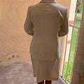 Calvin Klein Collection Other | Calvin Klein Womens 2Pc Suit Size 10 Color Claw | Color: Cream | Size: 10