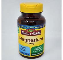 Nature Made Magnesium 250 Mg, 90 Softgels