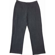 Chico's Pants & Jumpsuits | Chicos Travelers Womans Classic Black Pants Size 3 Regular Xl | Color: Black | Size: Xl