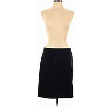 Ellen Tracy Casual Dress - Sheath: Black Print Dresses - Women's Size Large