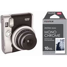 FUJIFILM INSTAX Mini 90 Neo Classic Instant Film Camera With Monochrome Film Kit (Bl 16404571