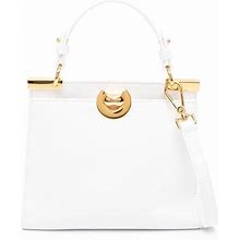 Coccinelle - Small Binxie Tote Bag - Women - Leather - One Size - White
