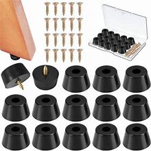 Bekayaa Pack Of 15 Furniture Legs, Feet For Furniture, Cabinet Feet, Furniture Gliders, Rubber Feet, Sofas, Chairs, TV Cabinets, Bedside Tables