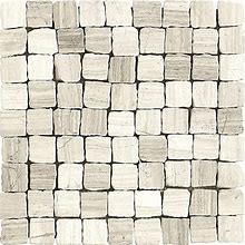 Simple Tile - 5 Sheets Marble Mosaic Tile For Kitchen Backsplash, Bath Showroom Floor, Etc, "Rabat Collection", Square With Rough Edge, 12"X12"X3/8",