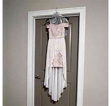 Morgan & Co. Dresses | Morgan & Co Off The Shoulder High Low Dress | Color: Cream/White | Size: 2