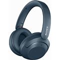Sony WH-XB910N Extra BASS Noise Cancelling Headphones, Wireless Bluetooth Over The Ear Headset With Microphone And Alexa Voice Control, Blue (Amazon