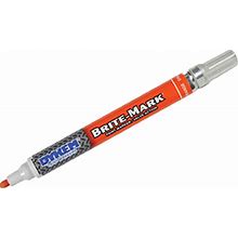 Dykem BRITE-MARK Medium Permanent Paint Marker - Orange