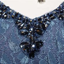 Prom Dress Blue Lace Dress New | Color: Blue | Size: 14P
