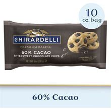 Ghirardelli 60% Cacao Bittersweet Chocolate Premium Baking Chips - 10 Oz
