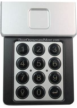 Marantec M13-631 Wireless Keyless Keypad For 315Mhz Garage Door Openers
