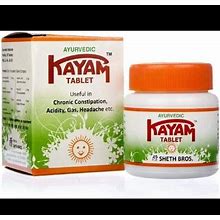 Kayam Tablets For Digestion 30 Tablets Each Bottle