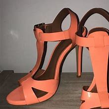 Aldo Shoes | Womens Neon Orange Heels - Aldo | Color: Orange | Size: 8