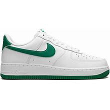 Nike - Air Force 1 Leather Sneakers - Men - Rubber/Fabric/Calf Leather - 10 - White
